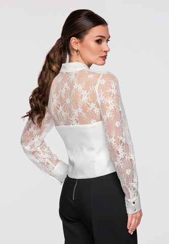 Chemisier Ombre en blanc