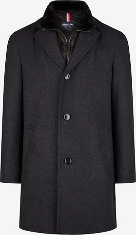 HECHTER PARIS Between-seasons coat in Grey: front