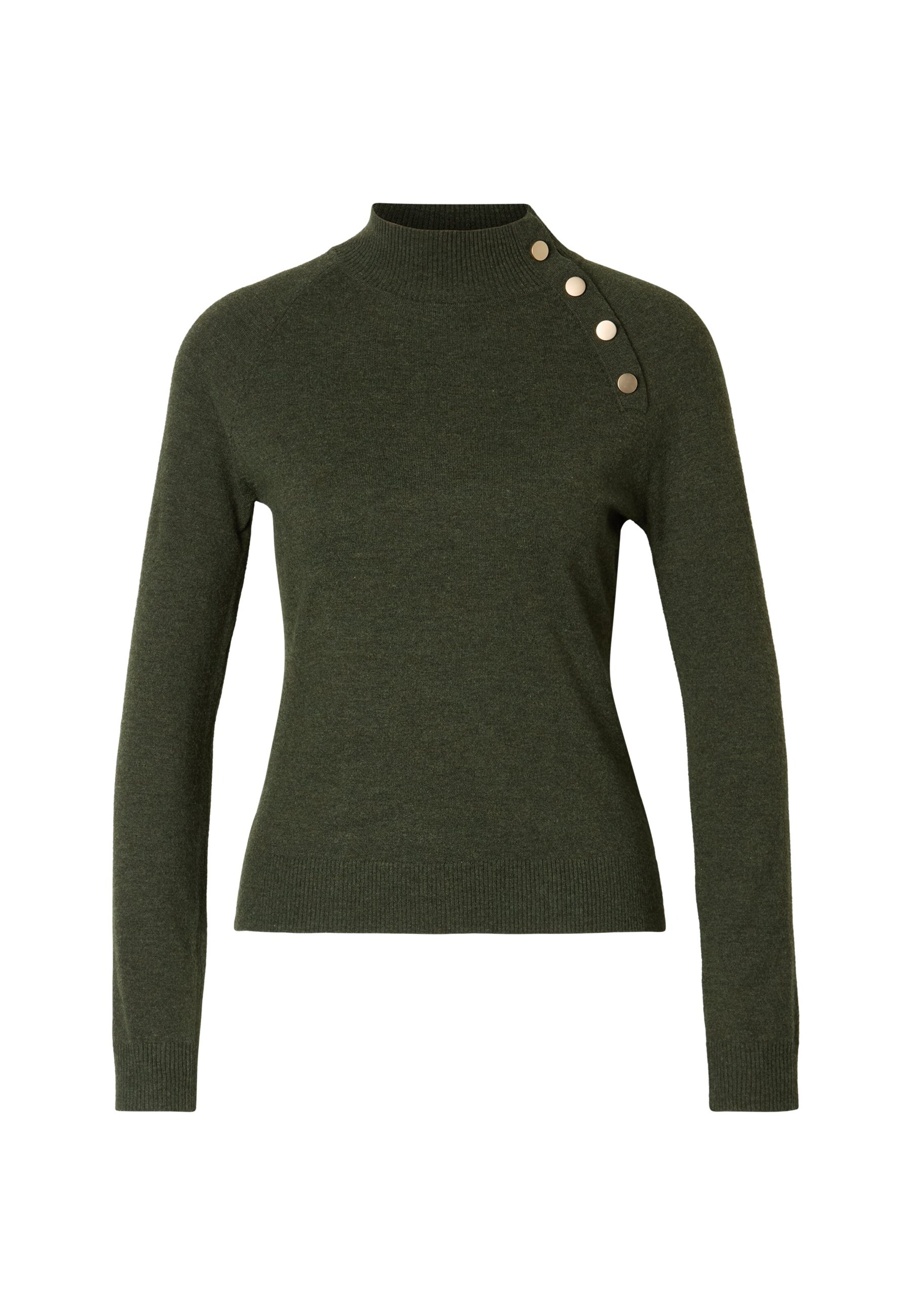 ABOUT YOU Sweater 'Greta' in Green: front