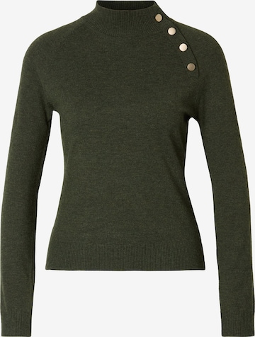 ABOUT YOU Sweater 'Greta' in Green: front
