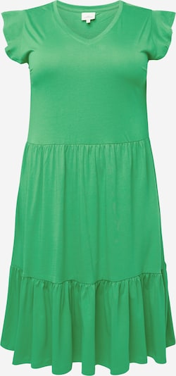 ONLY Carmakoma Kleid 'MAY' in grün, Produktansicht