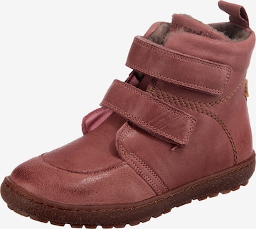 BISGAARD Boots 'STORM' in Pink: front