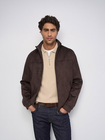 Salsa Jeans Tussenjas in Bruin