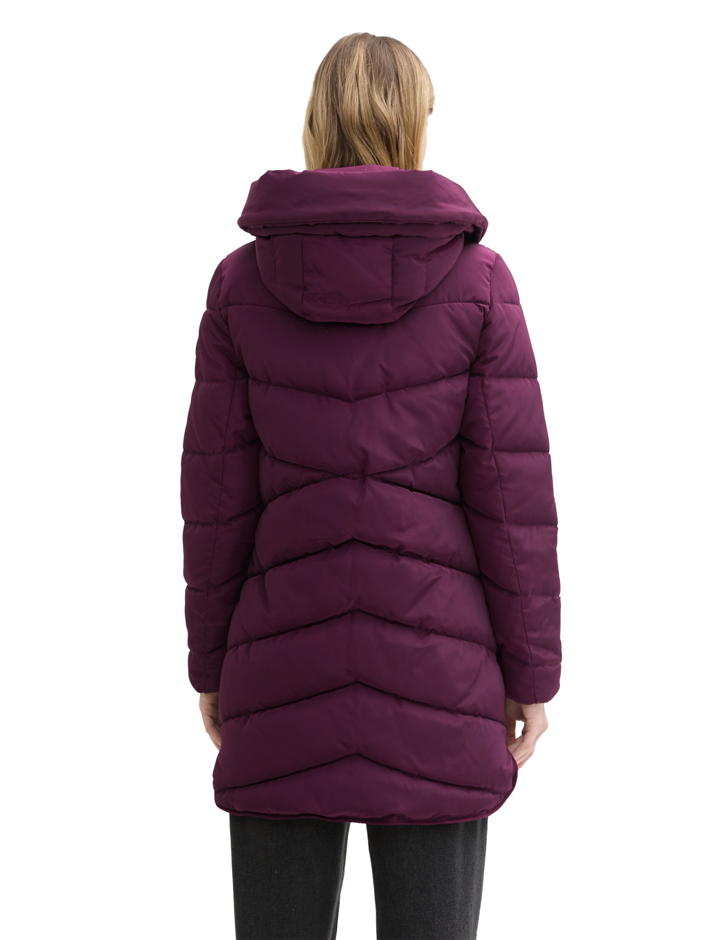 TOM TAILOR Wintermantel in Lila