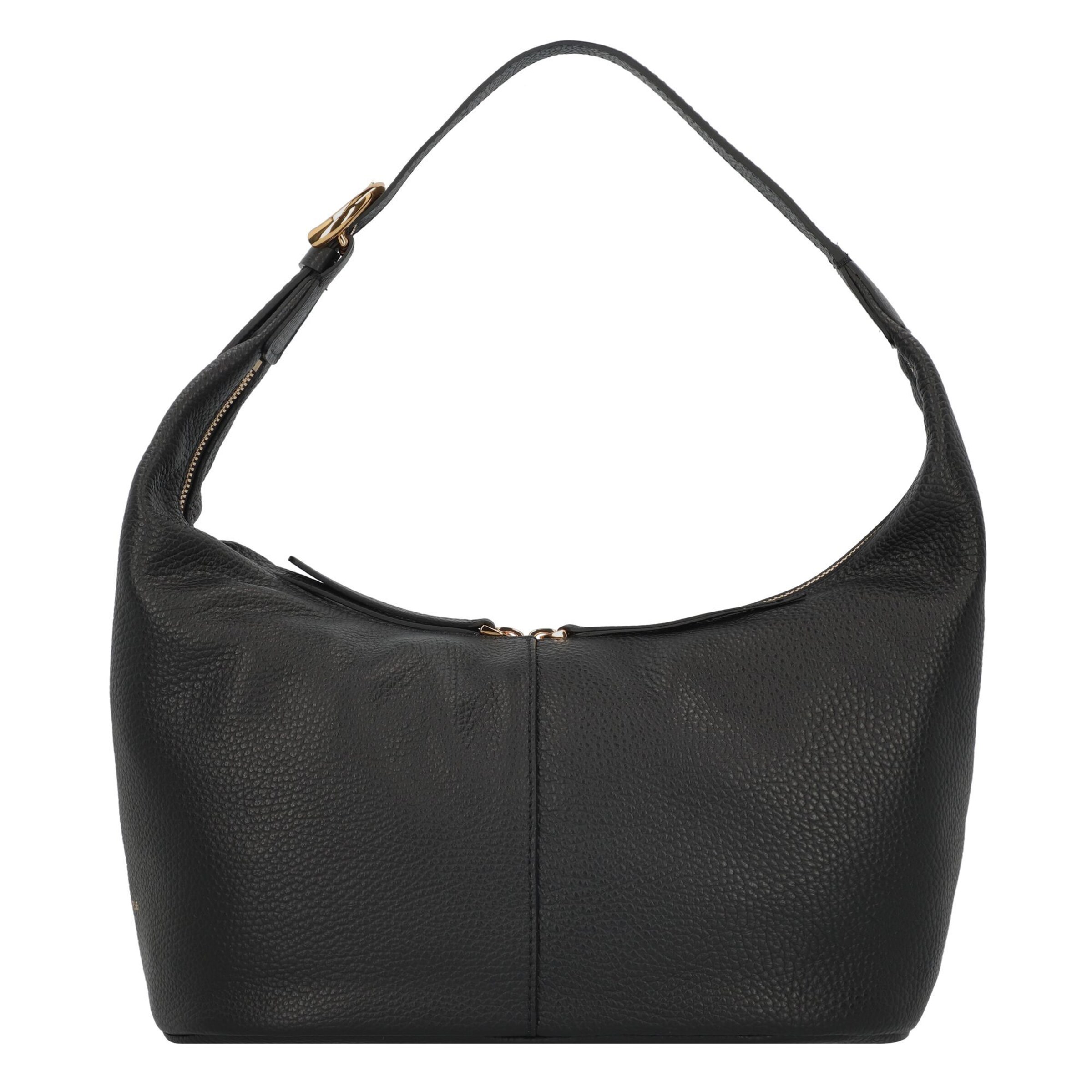 Borsa a spalla 'Fernanda' di Coccinelle in nero: frontale