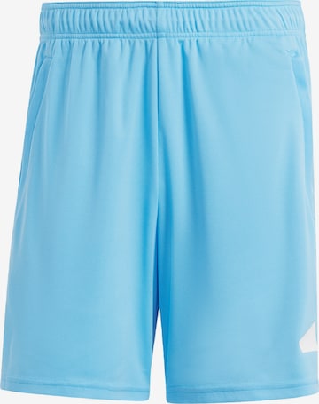 ADIDAS PERFORMANCE Normalny krój Spodnie sportowe 'Essentials' w kolorze niebieski: przód