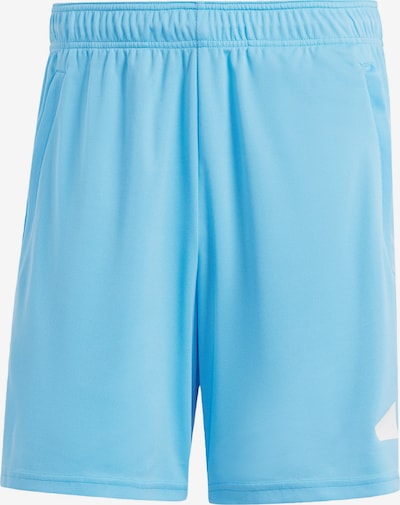 ADIDAS PERFORMANCE Sportshorts 'Essentials' in himmelblau / weiß, Produktansicht