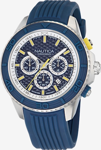 Montre à affichage analogique NAUTICA en bleu : devant