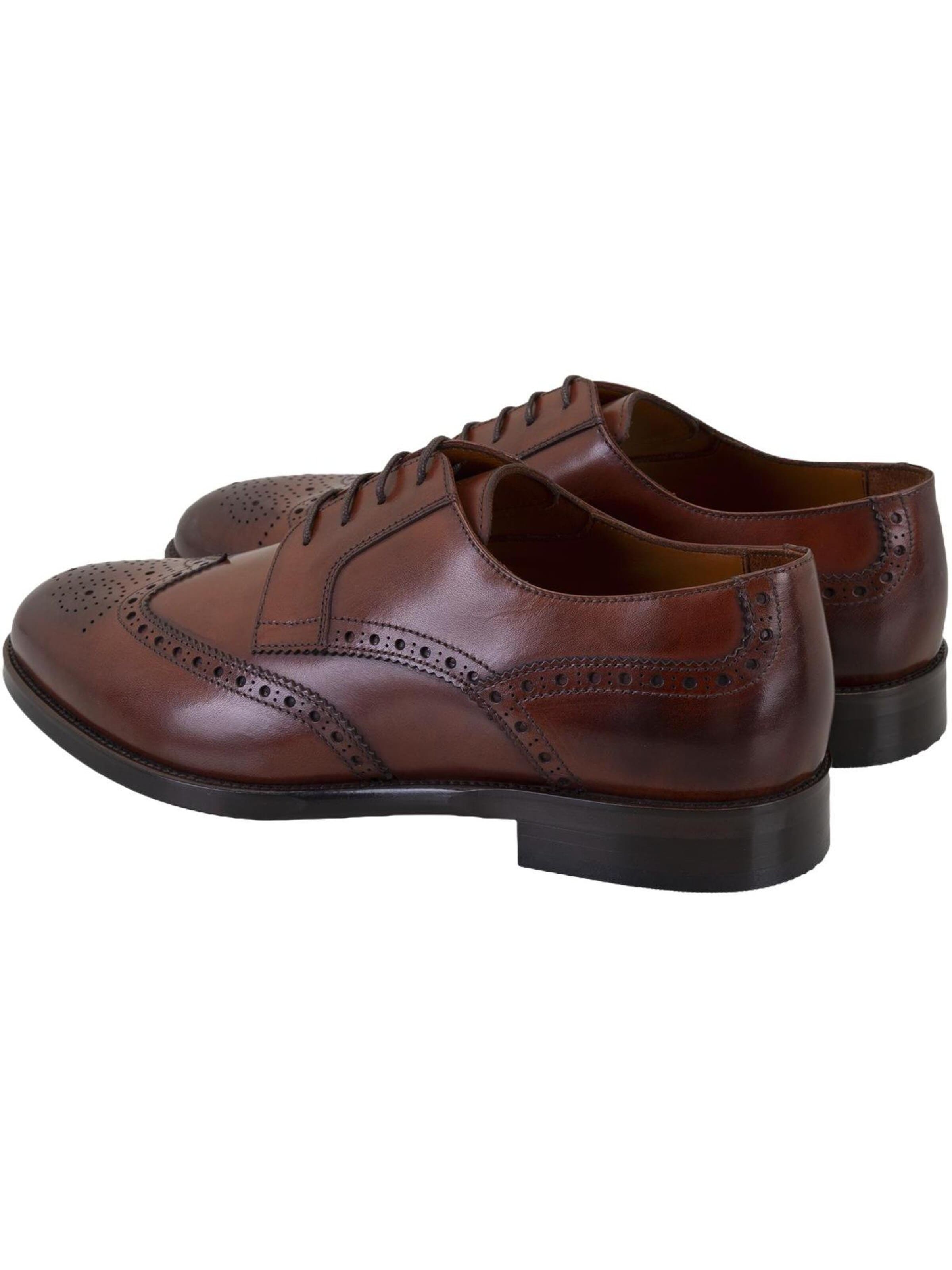 Desa Lace-Up Shoes 'Beleg' in Brown