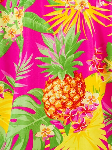 King Kameha Shawl 'Pineapple' in Pink
