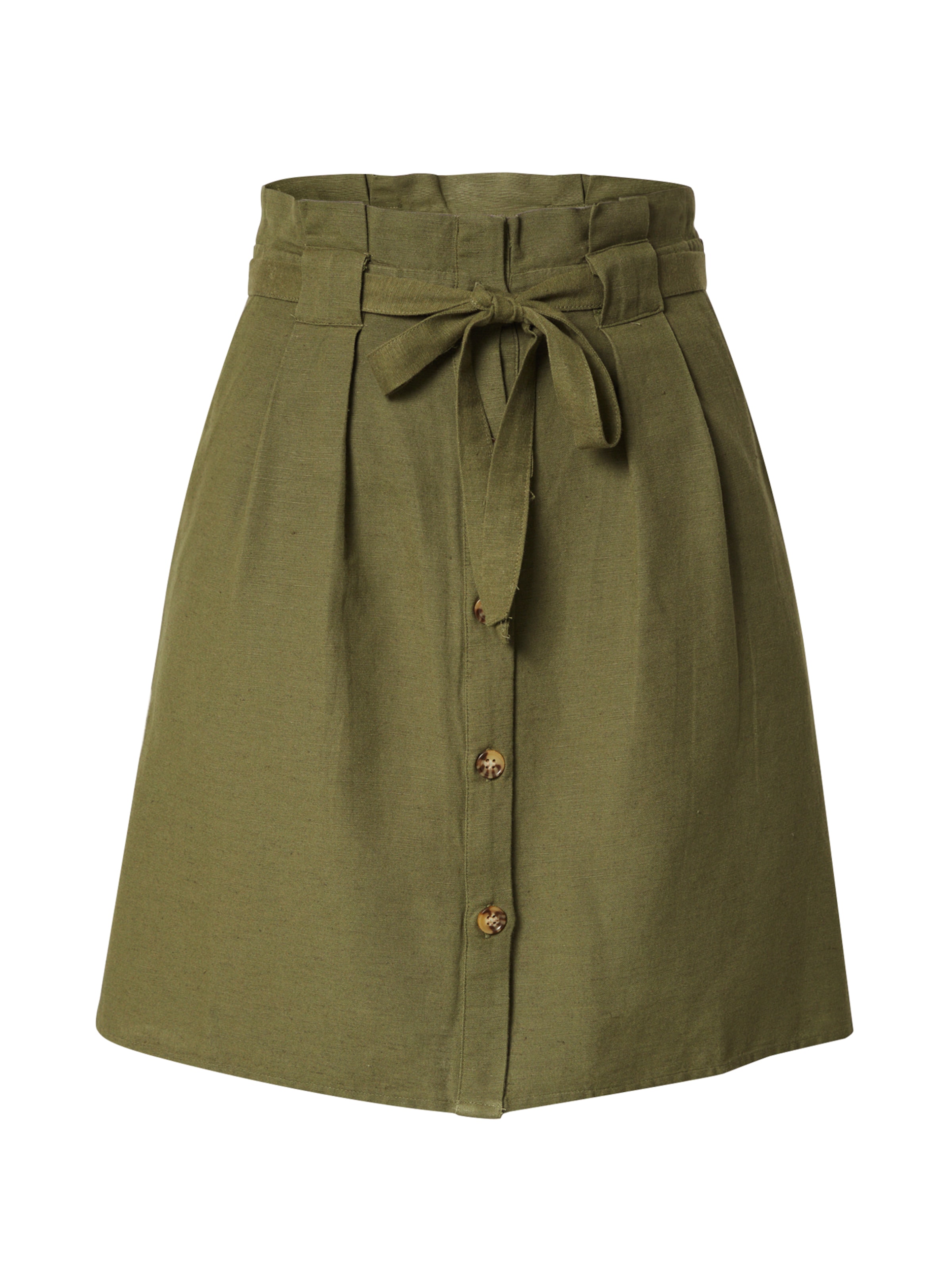 VILA Skirt in Green: front