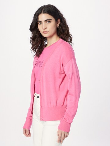 BOSS Knit cardigan 'Fedasa' in Pink: front