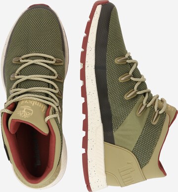 TIMBERLAND Ботинки на шнуровке в Зеленый