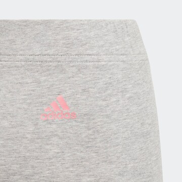 ADIDAS PERFORMANCE Skinny Workout Pants in Grey