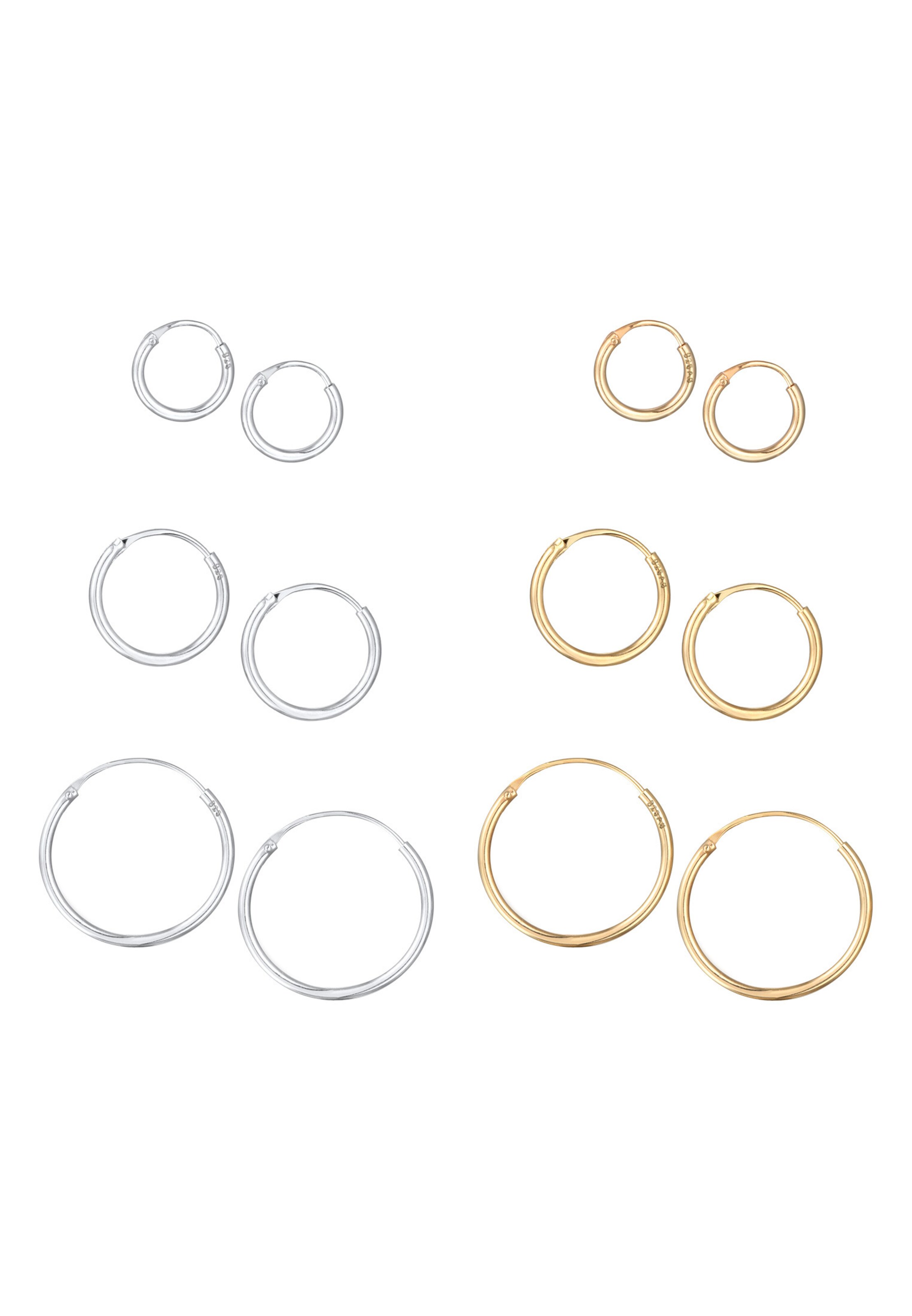 ELLI Zestaw biżuterii w kolorze złoty