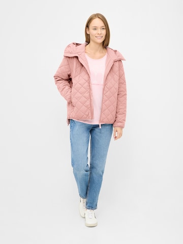 Derbe Steppjacke 'Quiltby Short' in Pink