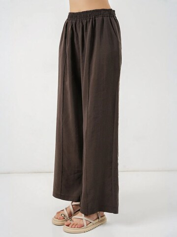 Bigdart Wide leg Pants 'Hose' in Brown