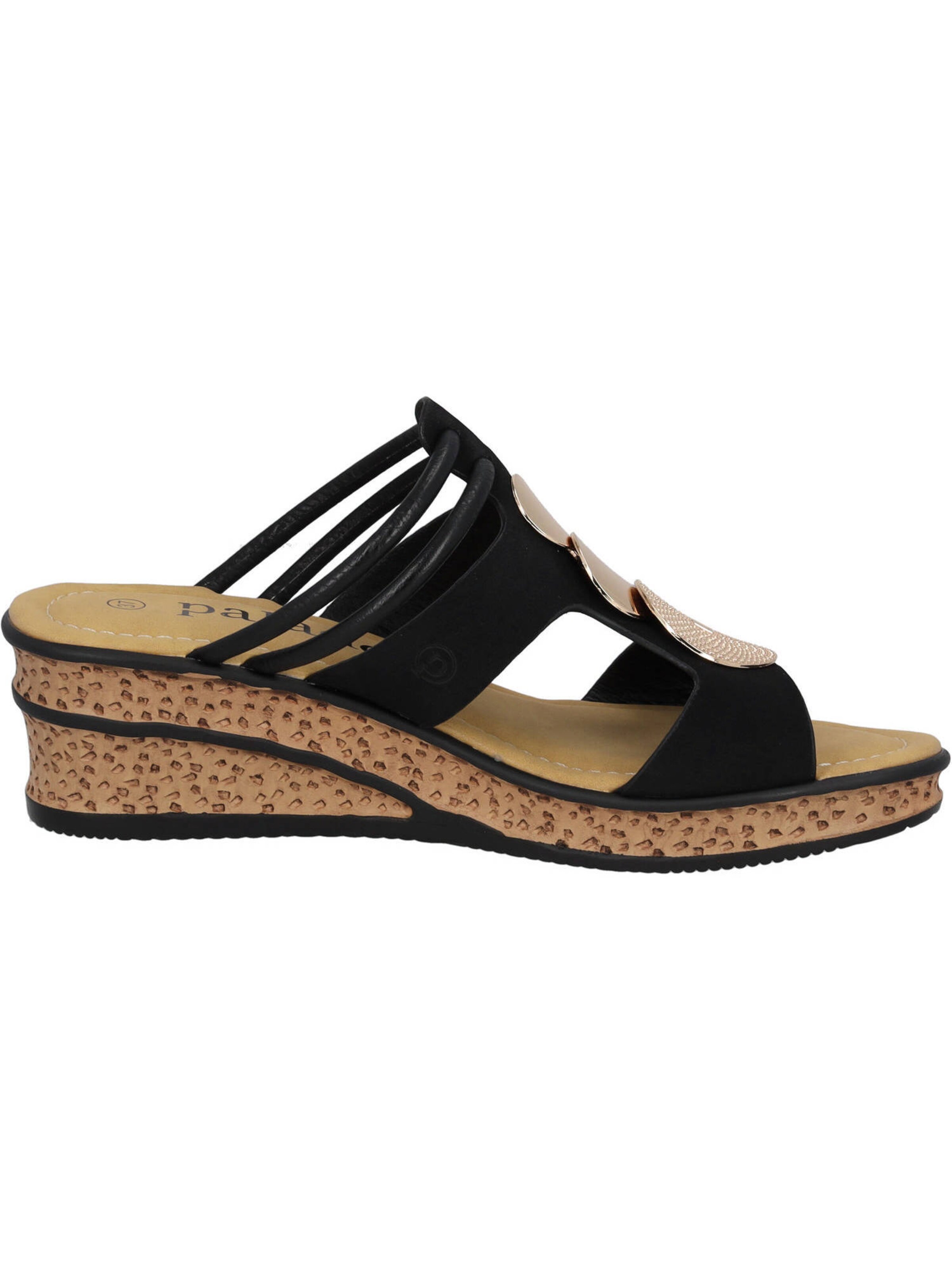 Palado Pantoletter 'Siolma' i sort