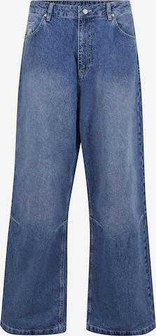 Baggy Jean Karl Kani en bleu : devant