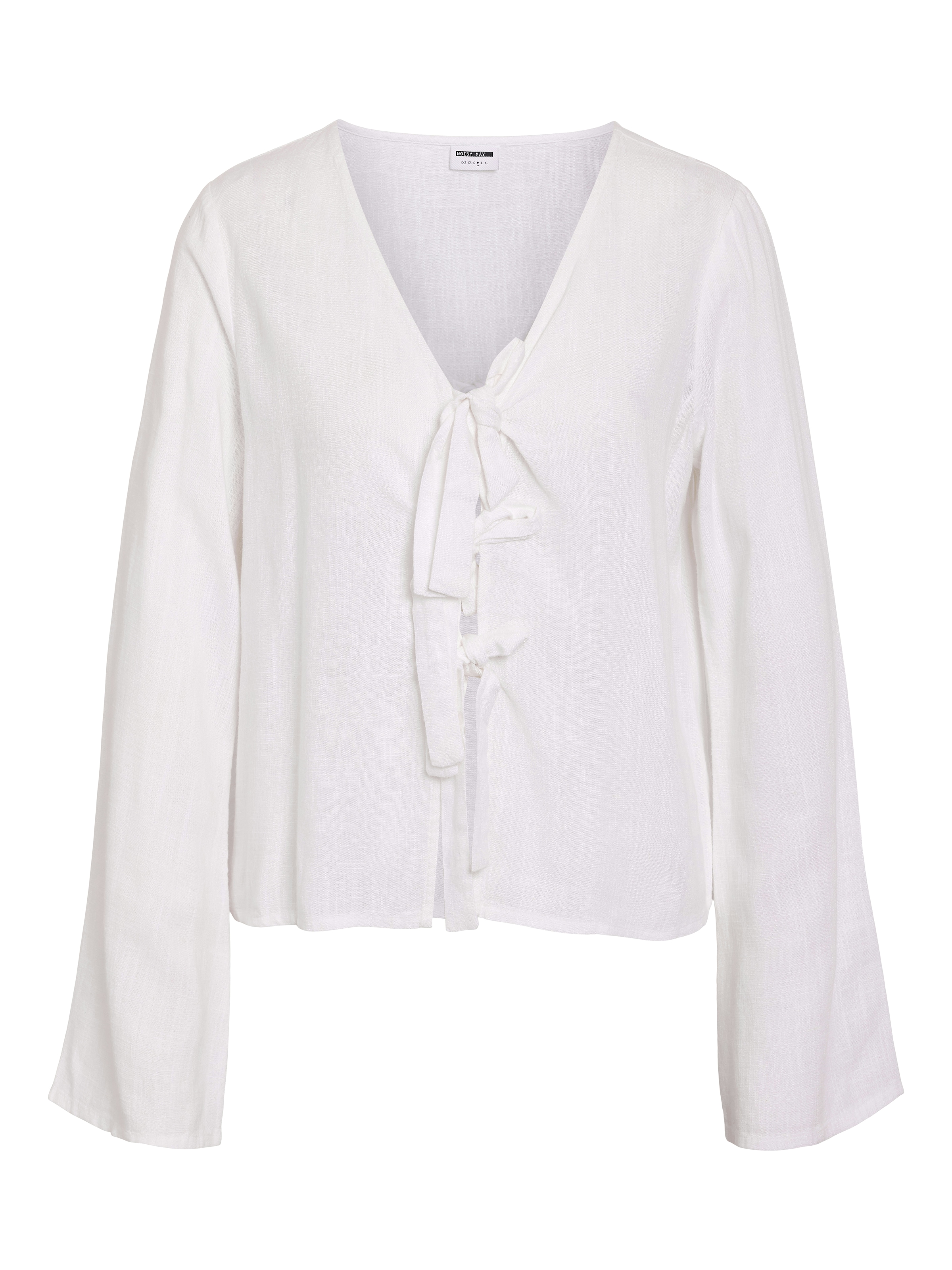 Noisy may Blouse 'NMLEILANI' in White: front