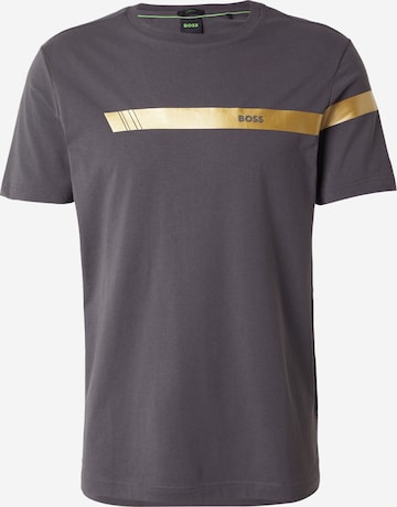 BOSS Green Paita värissä harmaa: etupuoli