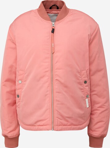 QS Between-Season Jacket in Pink: front