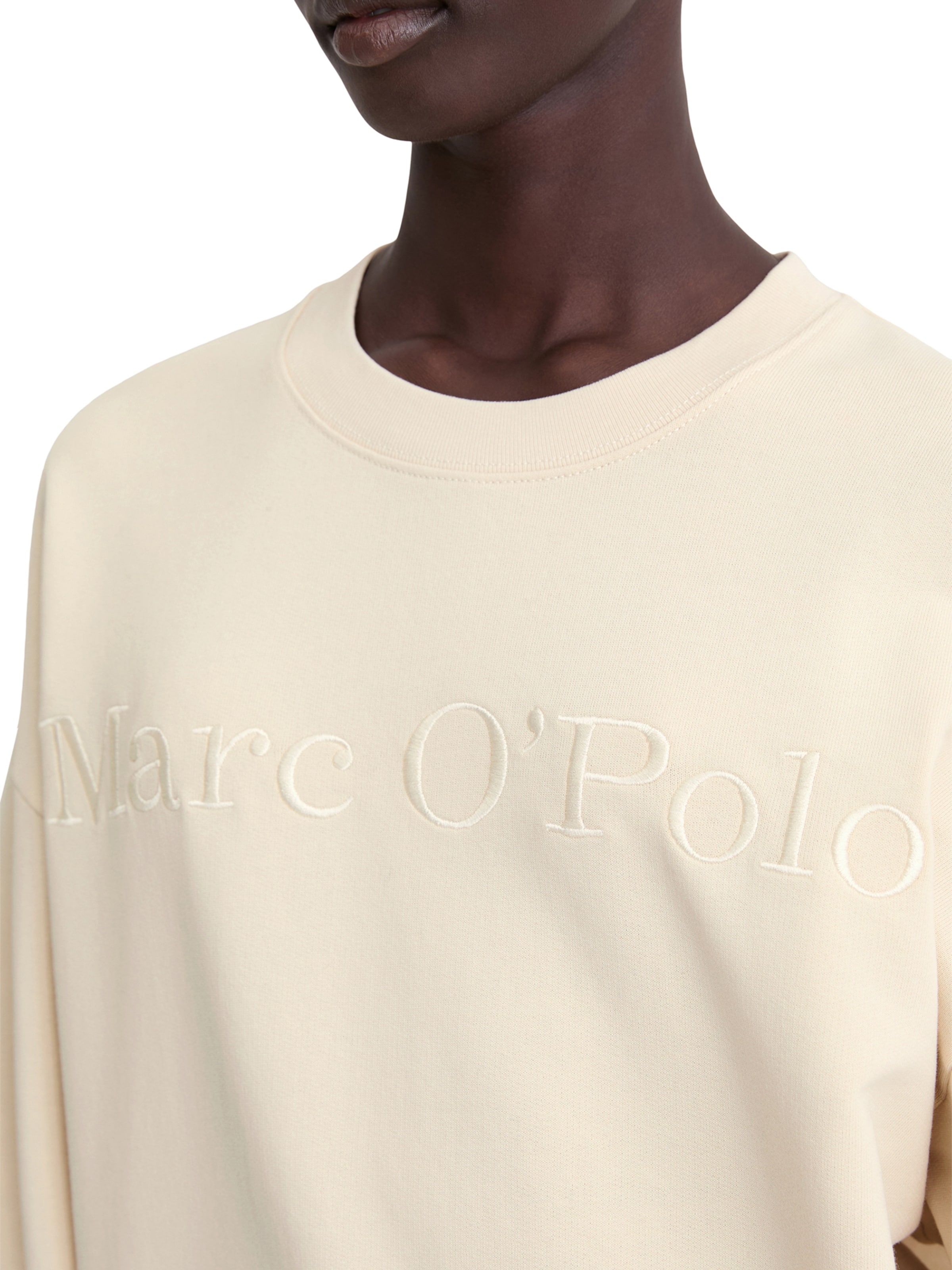 Sweat-shirt Marc O'Polo en beige