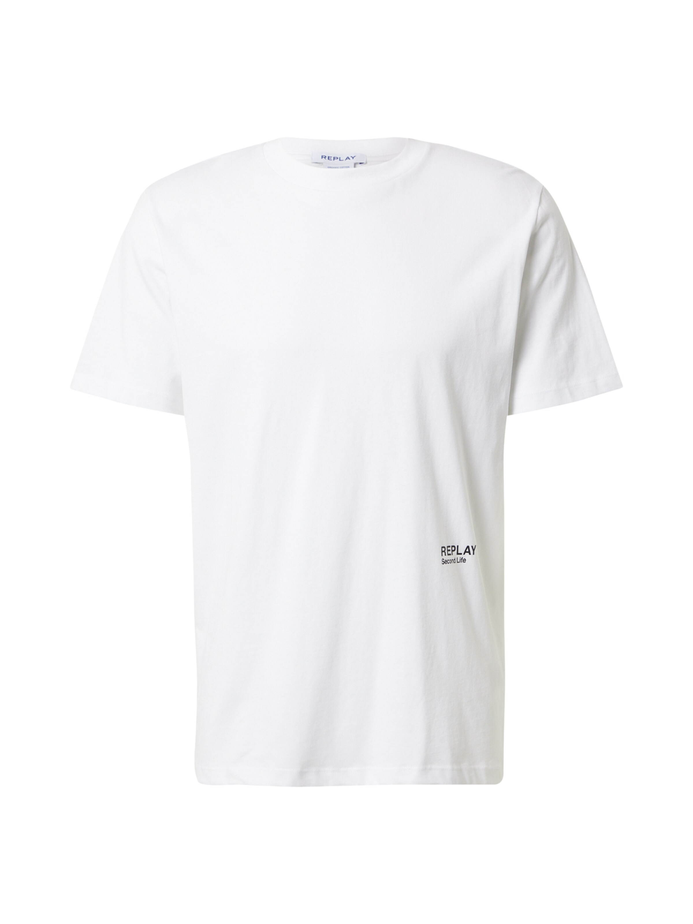 Männer Shirts REPLAY T-Shirt in Weiß - XF87470 Männer Shirts REPLAY T-Shirt in Weiß - XF87470