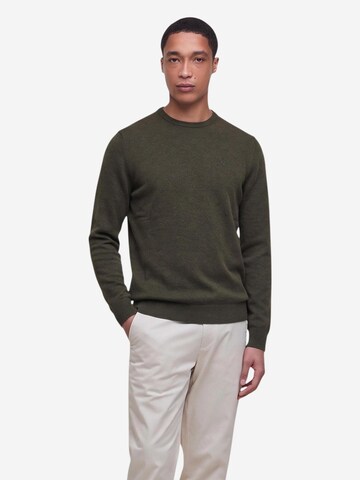 Barbour Trui in Groen: voorkant