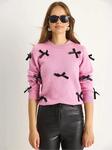 Bianco Lucci Kampsun 'Pullover', värv roosa