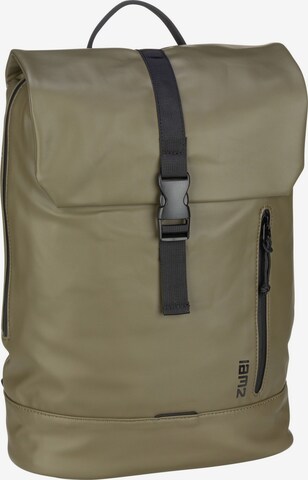 ZWEI Backpack 'Cargo Car150' in Green: front