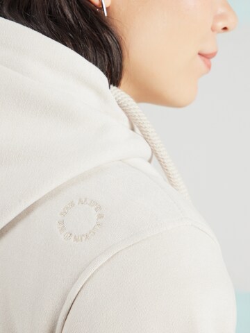 alife & kickin - Sweatshirt 'SarahAK' em bege