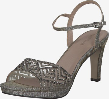 MENBUR Sandals '23683' in Grey: front