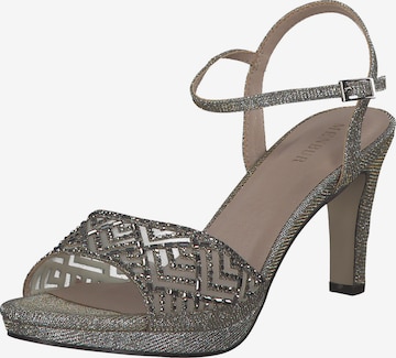 MENBUR Sandals '23683' in Grey: front