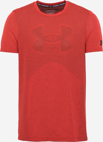 Coupe regular T-Shirt fonctionnel UNDER ARMOUR en rouge : devant