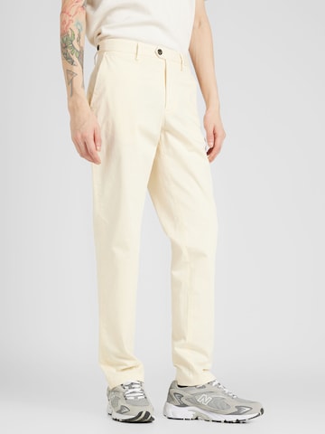 Regular Pantalon chino 'Denton' Tommy Hilfiger Tailored en beige : devant