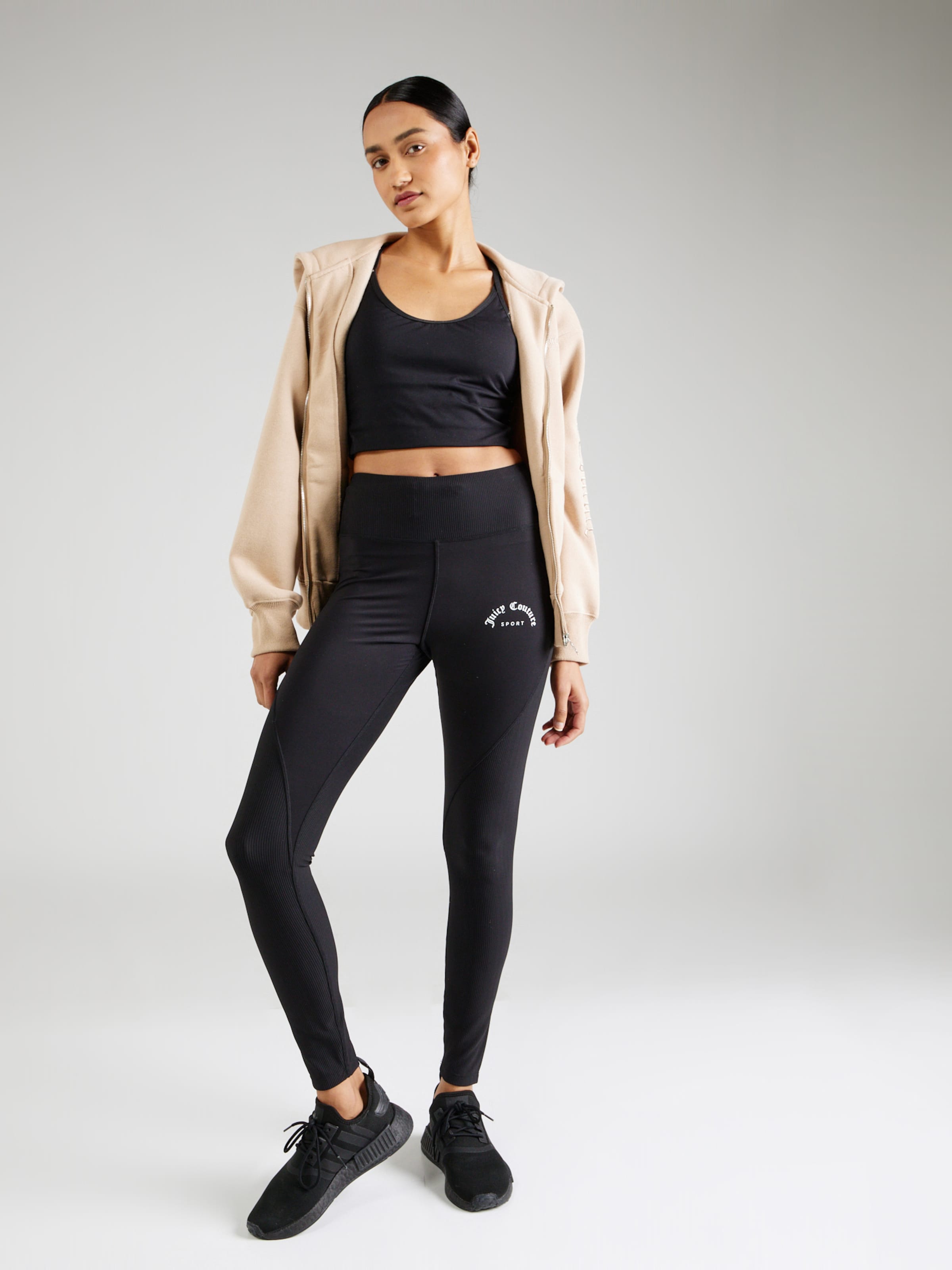 Juicy Couture Sport Skinny Workout Pants 'LORRAINE' in Black