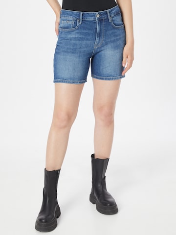 Pepe Jeans Regular Jeans 'MARY' in Blauw: voorkant