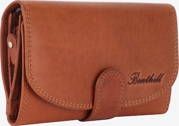 Benthill Wallet in Brown: front