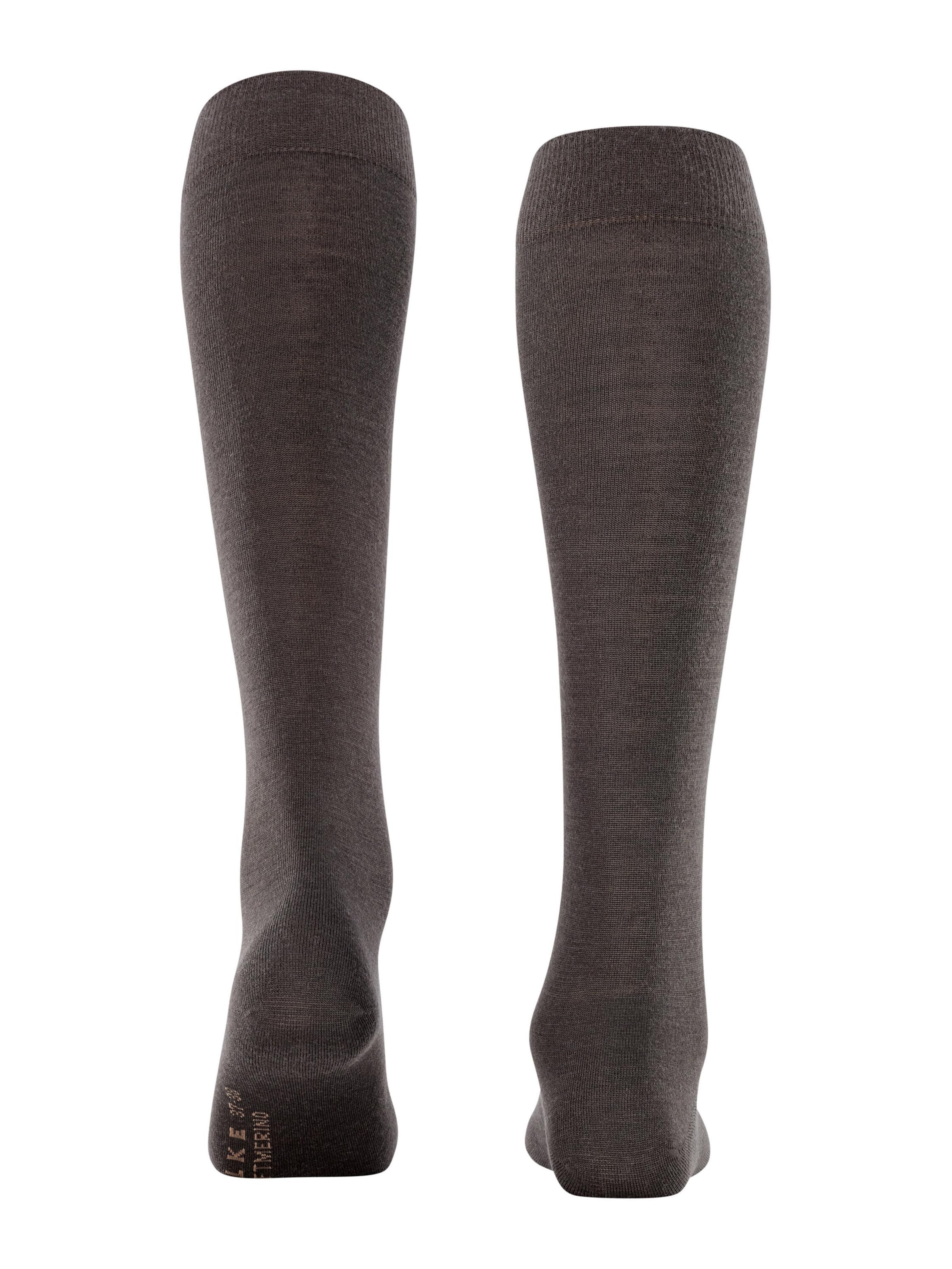 FALKE Knee High Socks in Brown