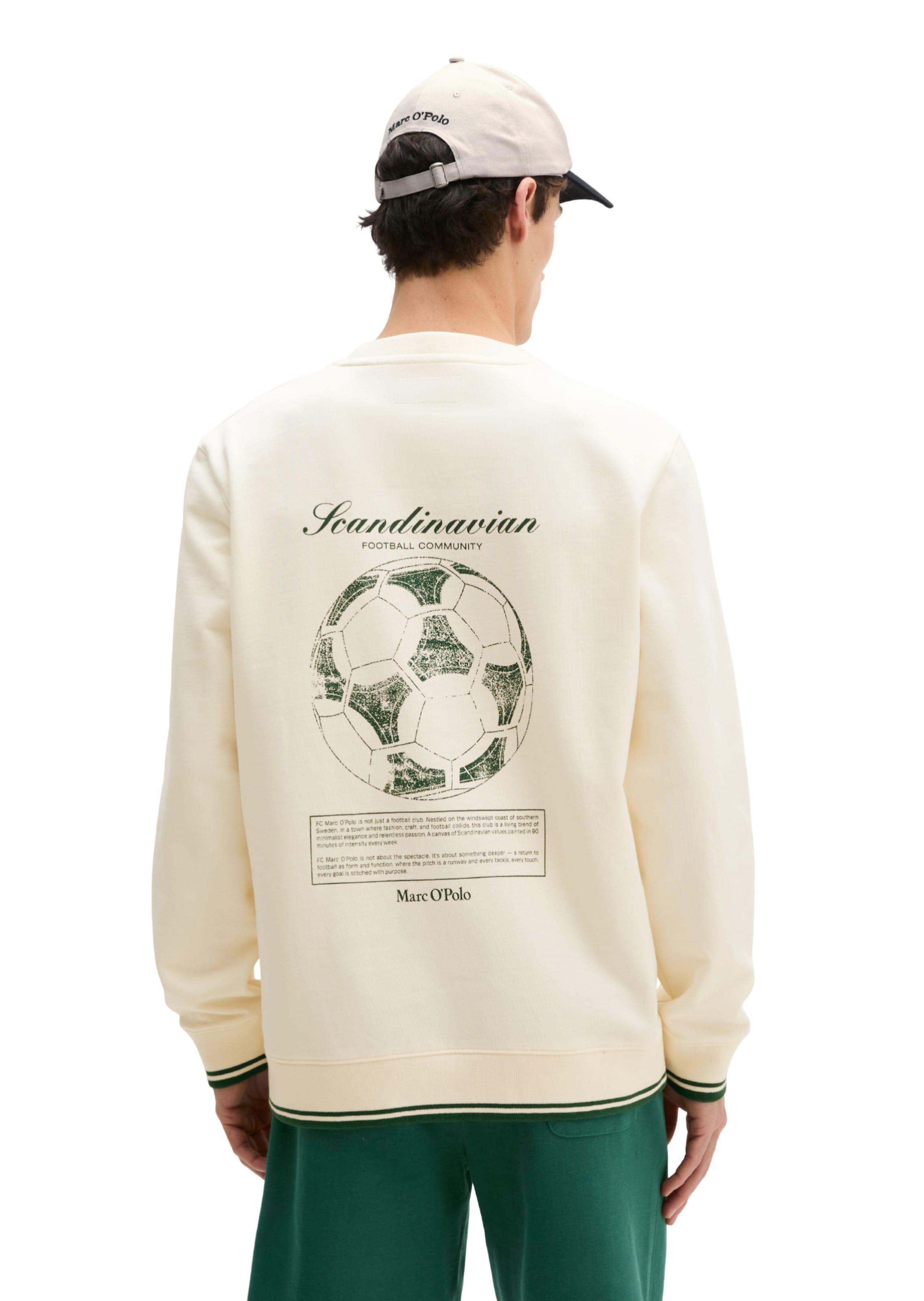 Marc O'Polo Sweatshirt in Beige
