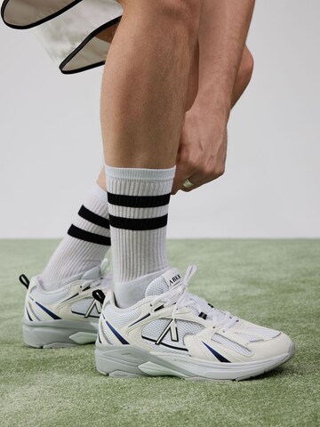 ABOUT YOU x Rewinside Socks 'Timo' in White: front