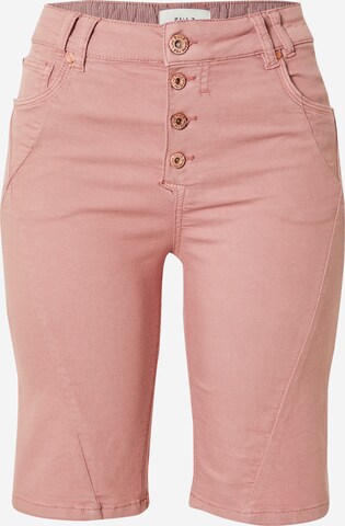 PULZ Jeans Broek 'ROSITA' in Roze: voorkant