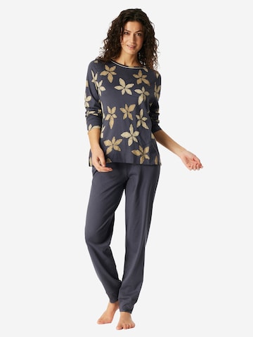 SCHIESSER Pyjama 'Comfort Nightwear' in Grijs