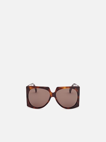 Max Mara Sonnenbrille in Braun: Vorderseite