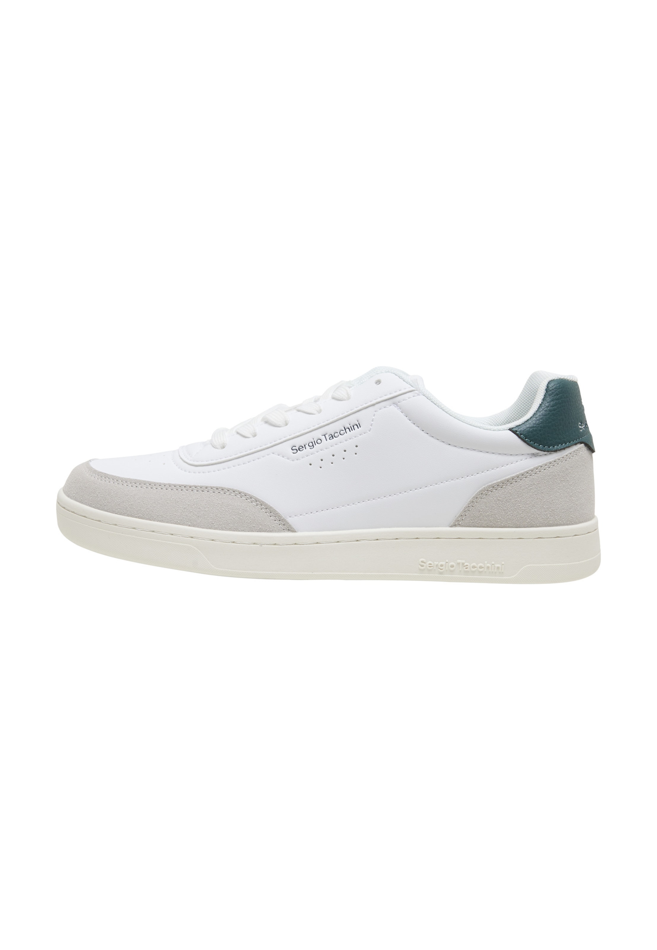 Sneaker bassa 'New Action' di Sergio Tacchini in bianco: frontale