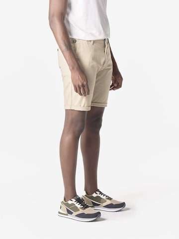 KOROSHI regular Lærredsbukser i hvid