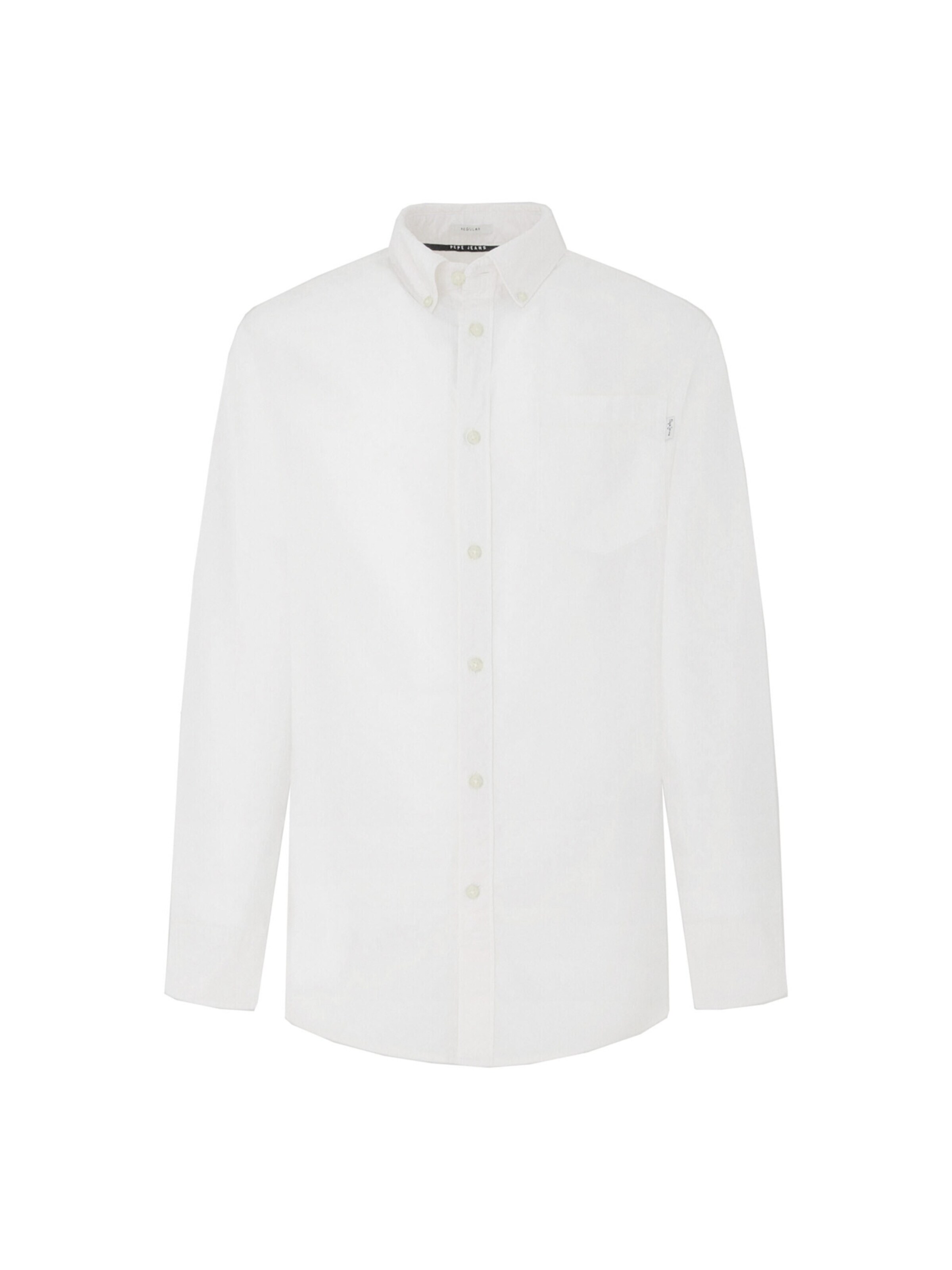 Pepe Jeans Button Up Shirt 'Prince' in White: front