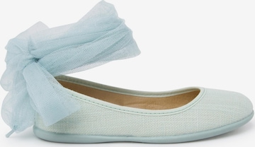 Ballerina 'Tulle Bow' di Pisamonas in verde: frontale
