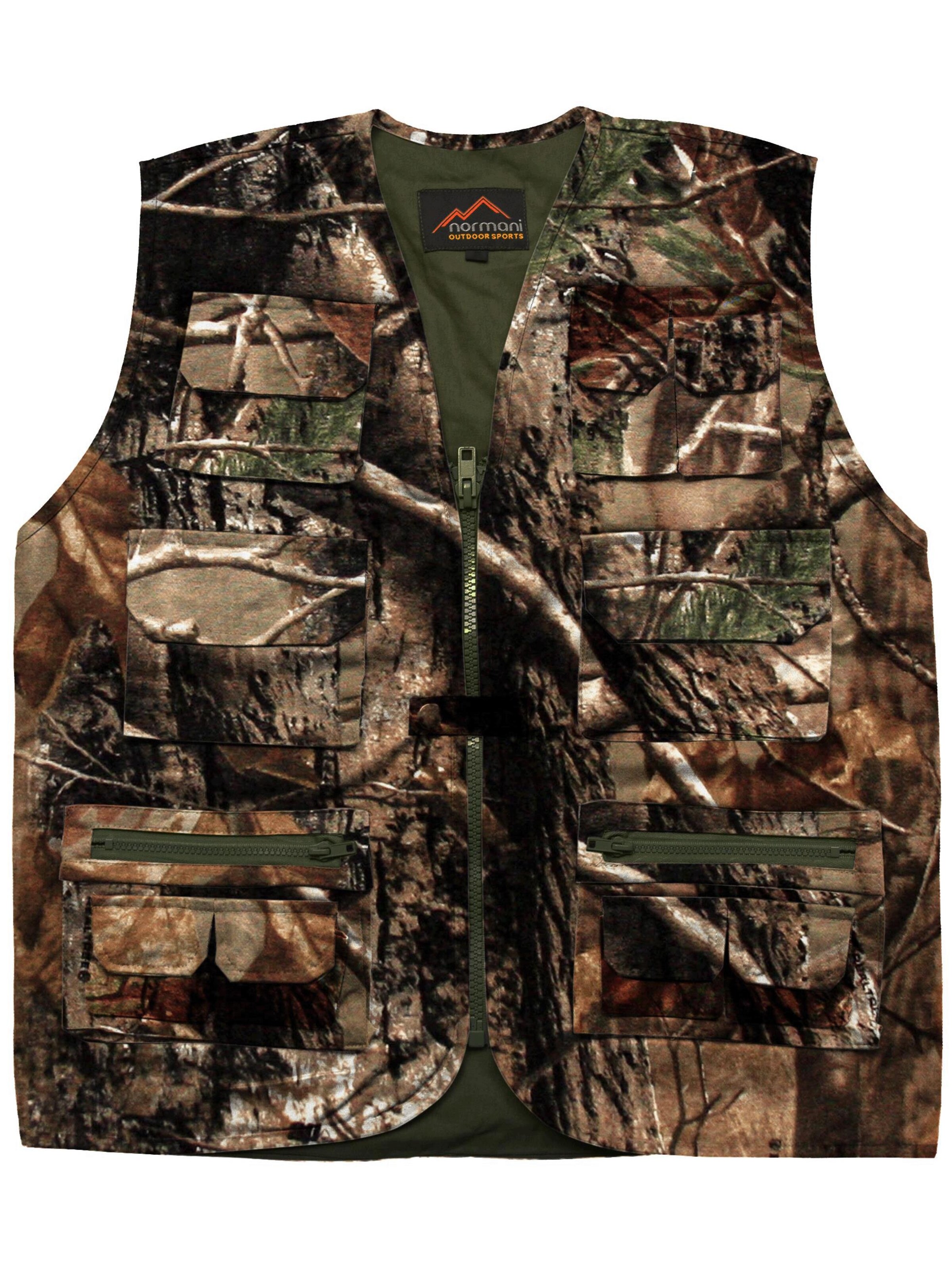 Gilet de sport 'Acacia' normani en marron : devant